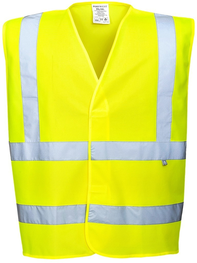 Portwest Gilet HV jaune antistatique et flamme résistant (FR71)
