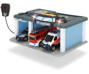 SOS Station mit 3 Fahrzeugen Rescue Center Dickie Toys 203716015 Neu 