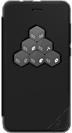 Wiko Étui Smart Folio Wicube (Lenny 4 Plus) noir
