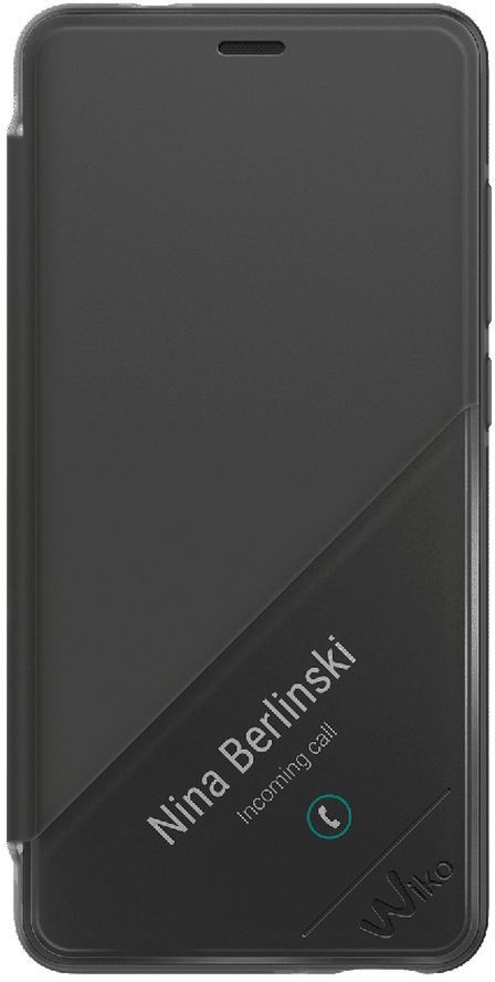 Wiko Étui Smart Folio Wiline (Lenny 5) gris
