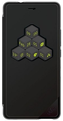 Wiko Étui Smart Folio Wicube (Tommy 2) noir