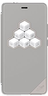 Wiko Étui Smart Folio Wicube (Tommy 2) gris
