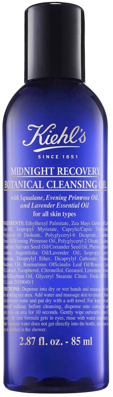 Kiehl’s Midnight Recovery Botanical Cleansing Oil (85ml)