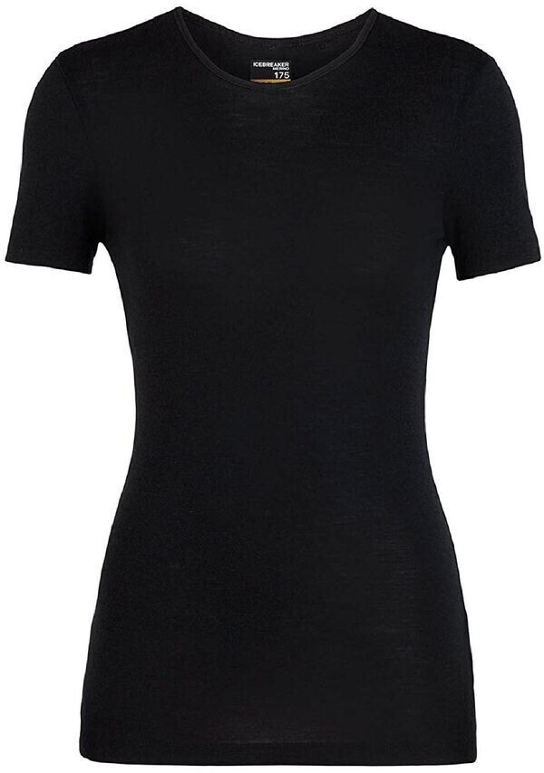 Icebreaker Wmns 175 Everyday SS Crewe Black