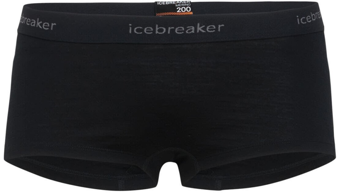 Icebreaker Wmns 200 Oasis Boy shorts Black ab 37,40