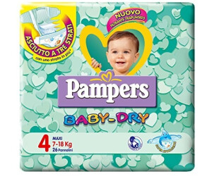 410 Couches pampers baby dry taille 4+ en promotion sur degriffcouches -  Degriffcouches