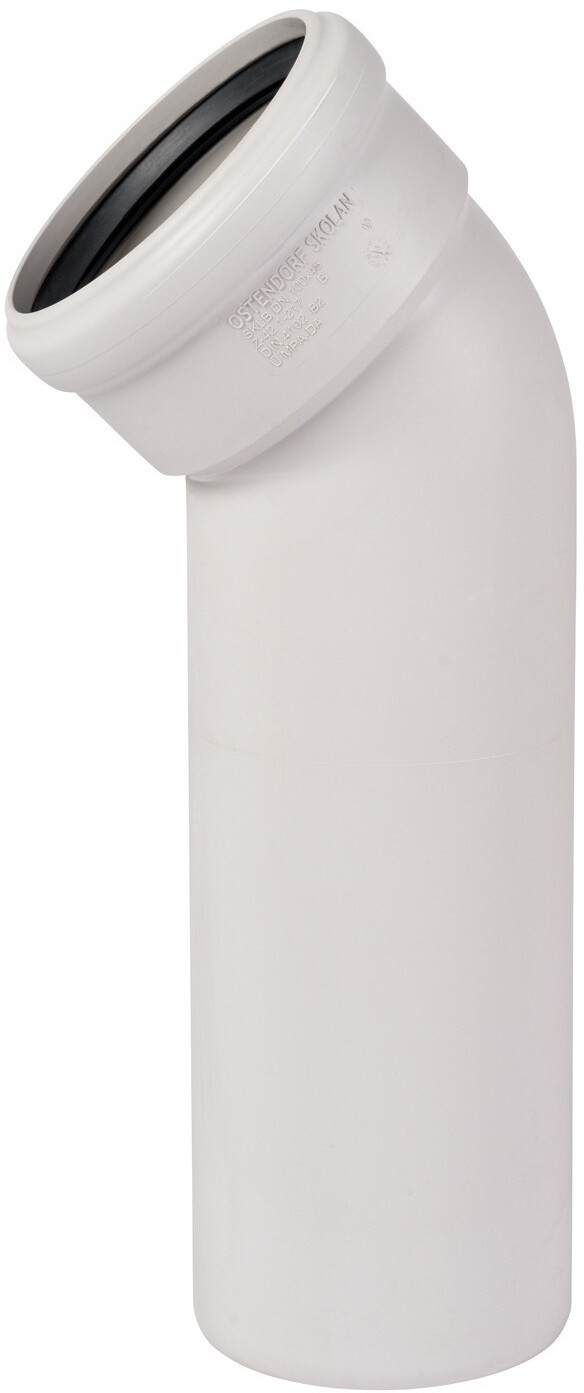 Ostendorf Sewage Pipe Bend Skolan dB DN 110 45° (190489)