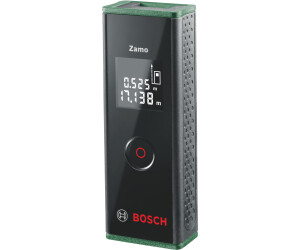 Bosch télémètre laser Zamo 4ème génération (mesures faciles et précises  jusqu'à 25 m, piles rechargeables via le port USB-C®, ajout possible  d'adaptateurs, dans boîte carton pour e-commerce) : : Bricolage