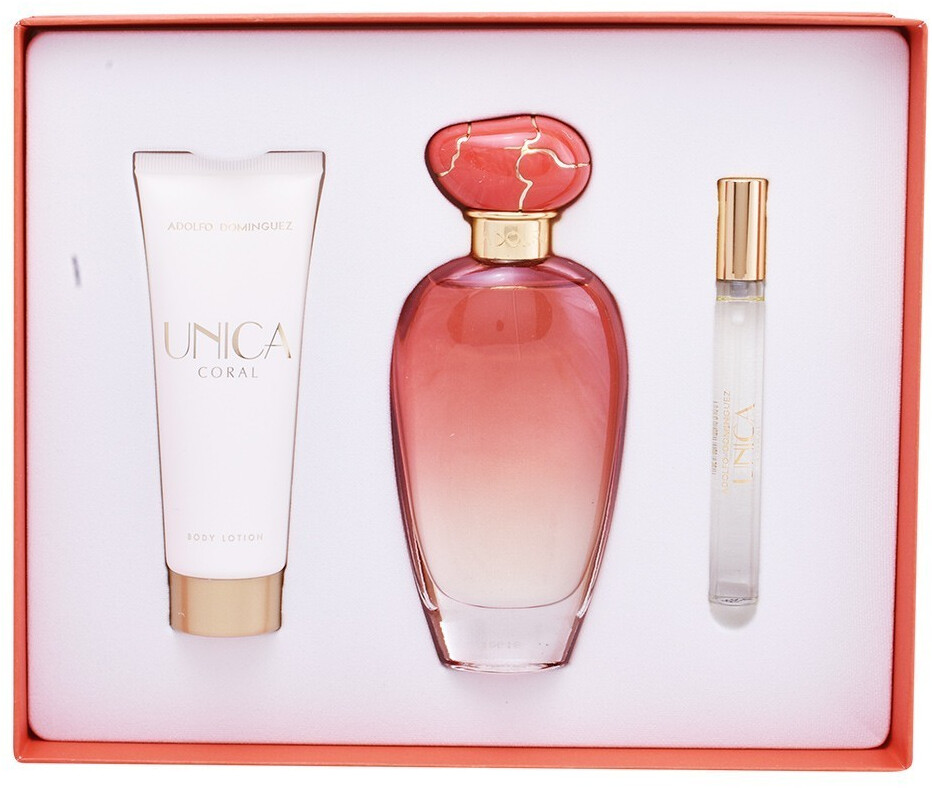 Adolfo Dominguez Unica Coral (EdT 100ml + EdT 10ml + BL 75ml)
