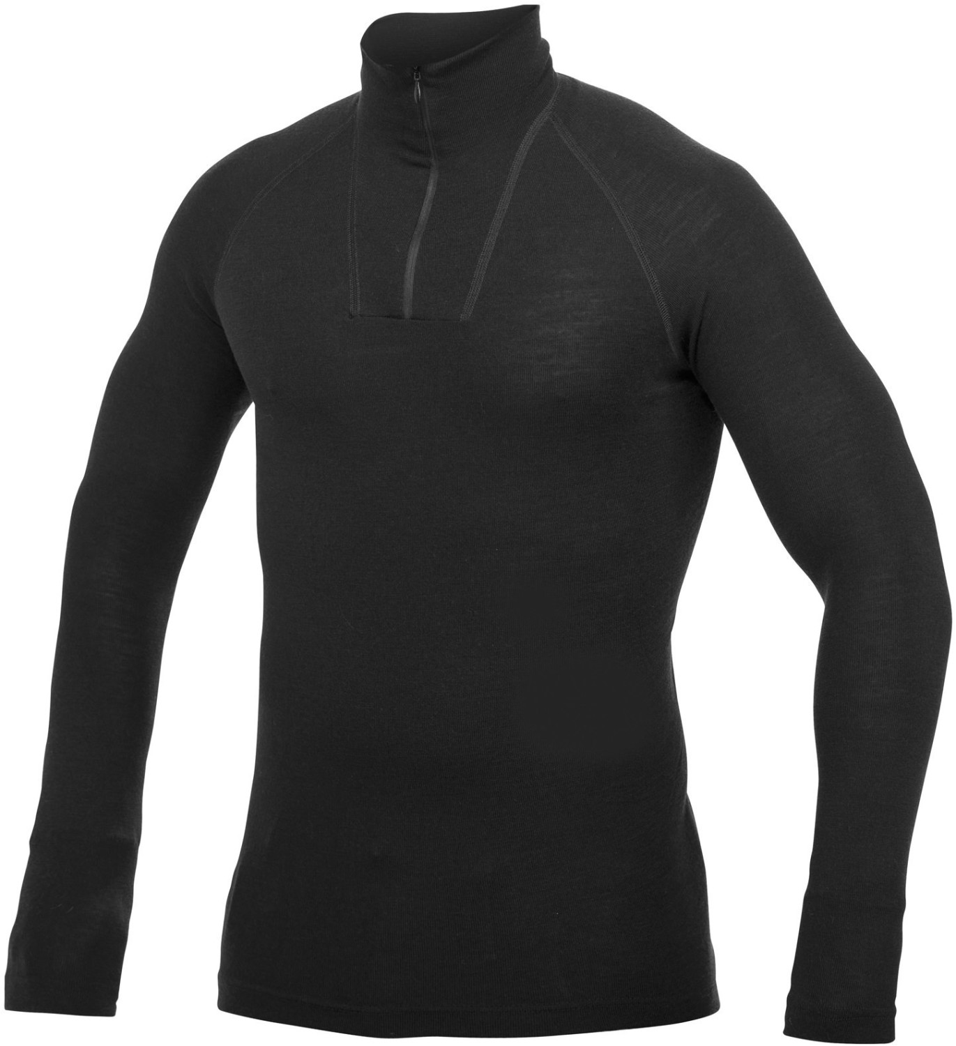 Woolpower Zip Turtleneck Lite LS black