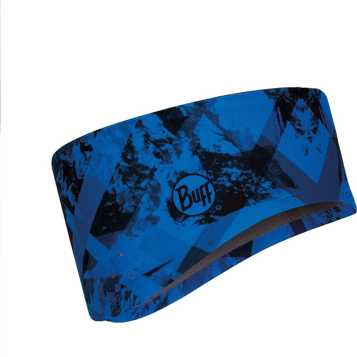 Buff Windproof Headband mountain top cape blue