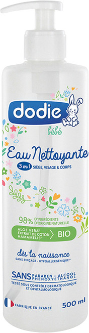 Dodie Eau nettoyante 3 en 1 (500 ml)