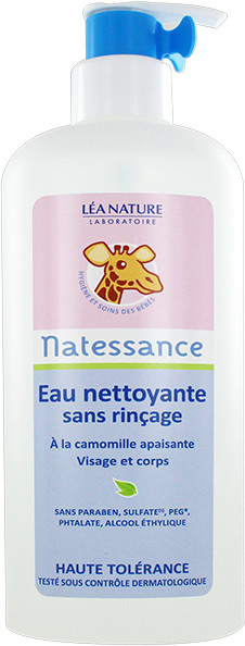 Natessance Eau nettoyante sans rinçage (500 ml)