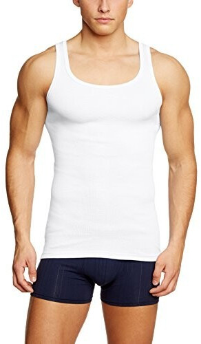 Calida Classic Twisted Cotton Athletic-Shirt white (12010-001)