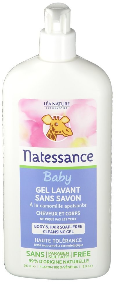Natessance Gel lavant sans savon (500 ml)