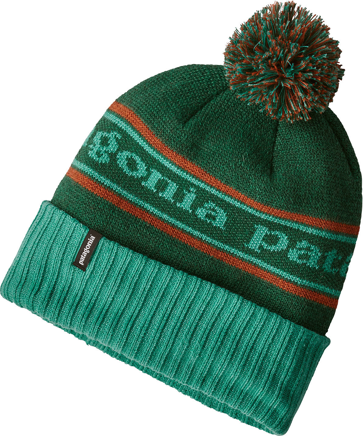 Patagonia green beanie store
