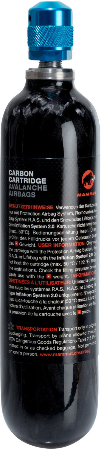 Mammut Carbon Cartridge 300 bar black (2019)