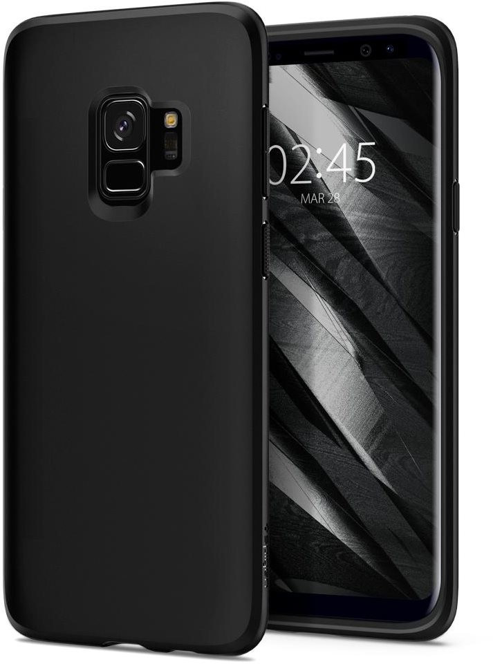 Spigen Liquid Crystal (Galaxy S9) noir mat