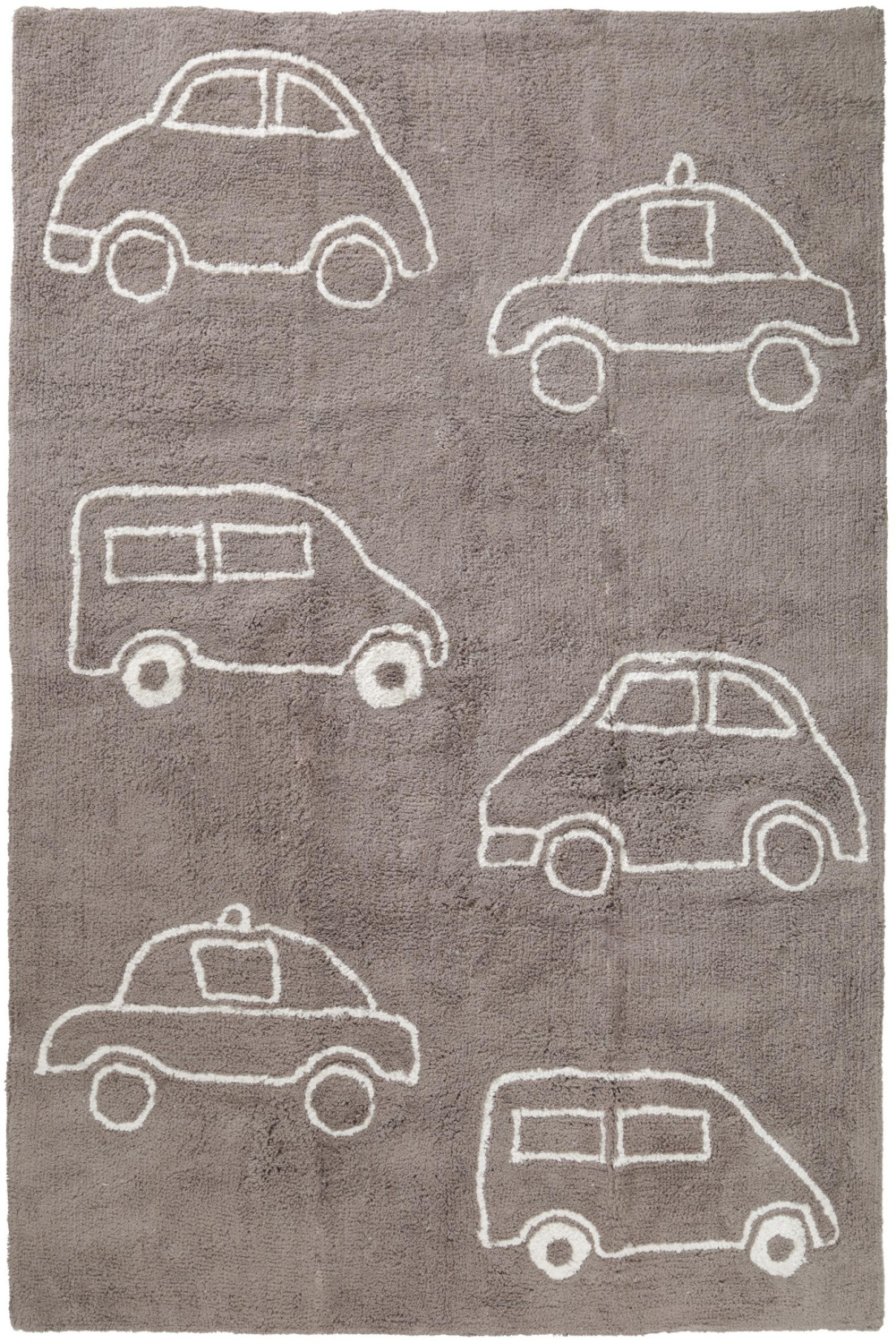 Benuta Bambini Cars Taupe 120x180 cm