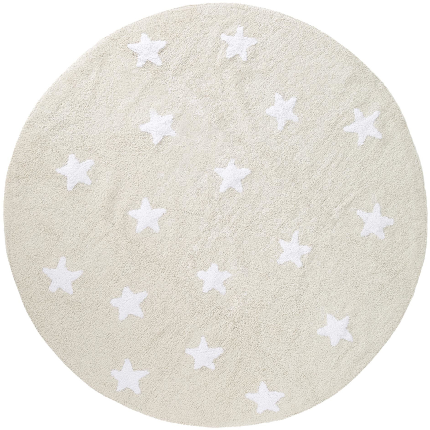 Benuta Bambini Stars Beige ø 150 cm rund