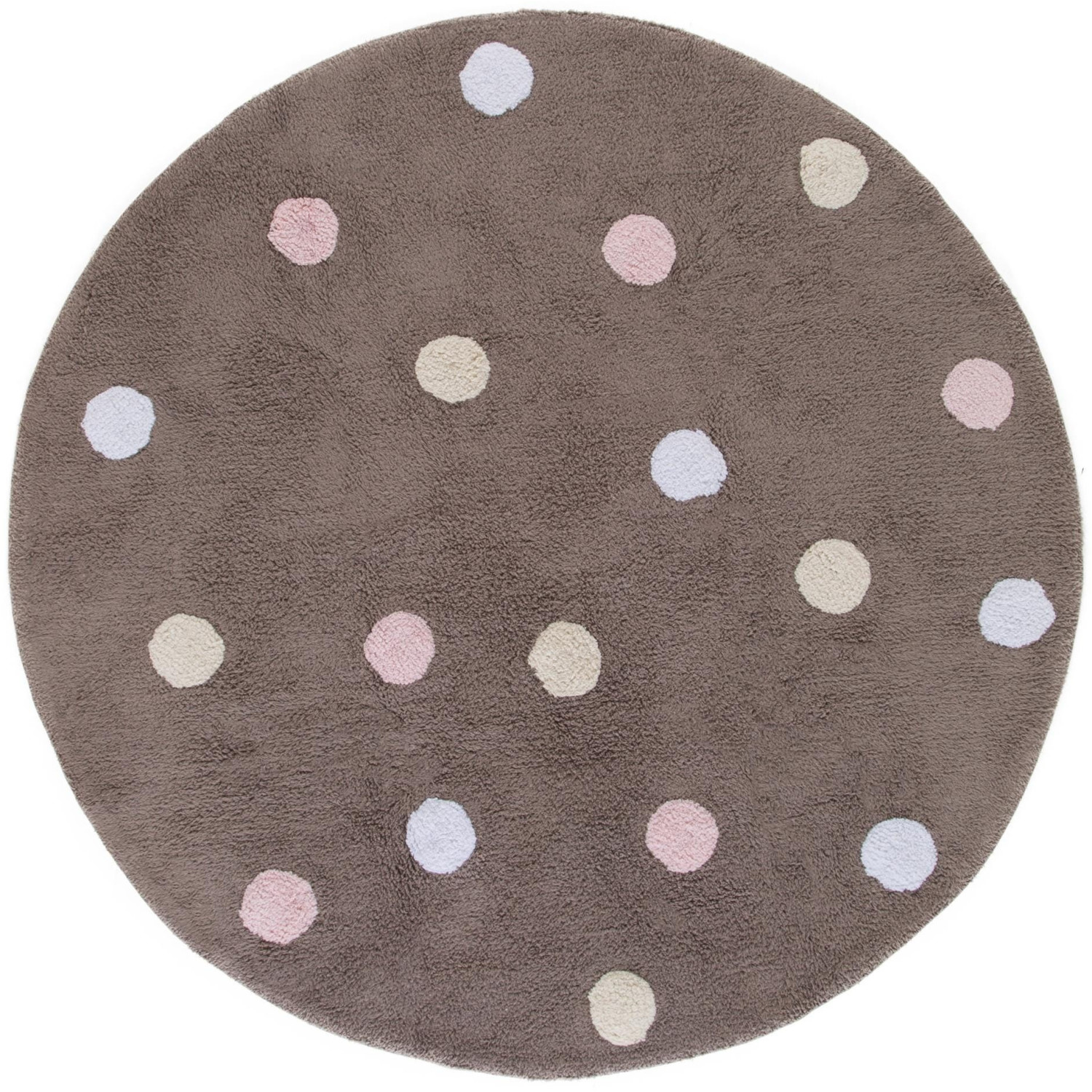 Benuta Bambini Dots Rose ø 150 cm rund