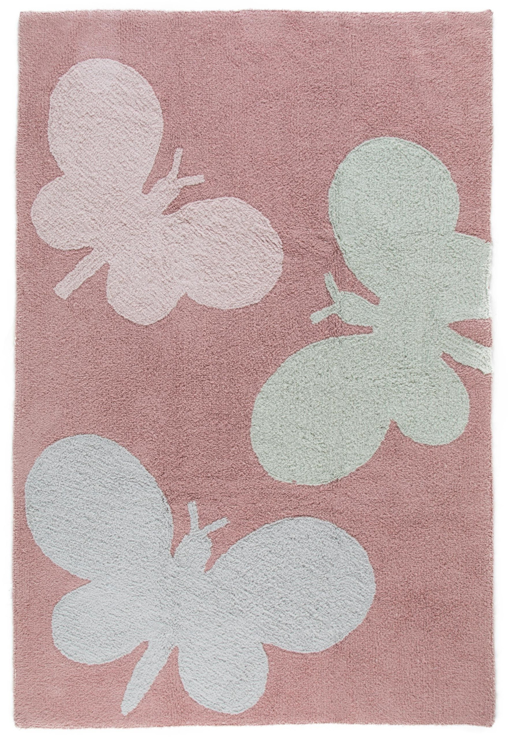 Benuta Bambini Butterflies Rose 150x225 cm