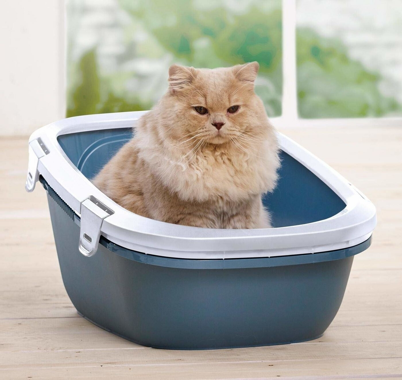 Nobby Bac à litière pour chat Blue Nobby Bac à litière pour chat Blue