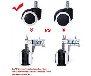 Songmics Racing Stuhl schwarz ab 91,99 € | Preisvergleich ...