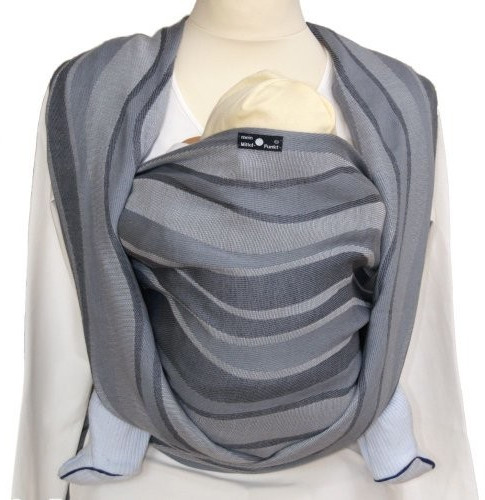 Didymos Jacquard size 6 - Waves Silver