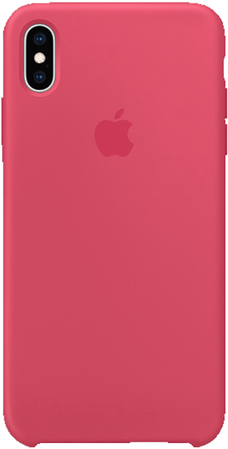 Apple Coque silicone (iPhone XS Max) hibiscus
