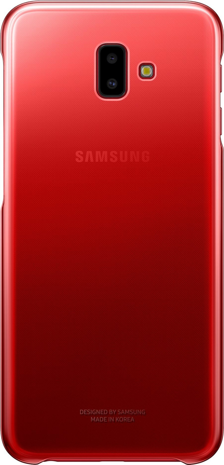 Samsung Gradation Cover EF-AJ610 (Galaxy J6+ 2018) Red