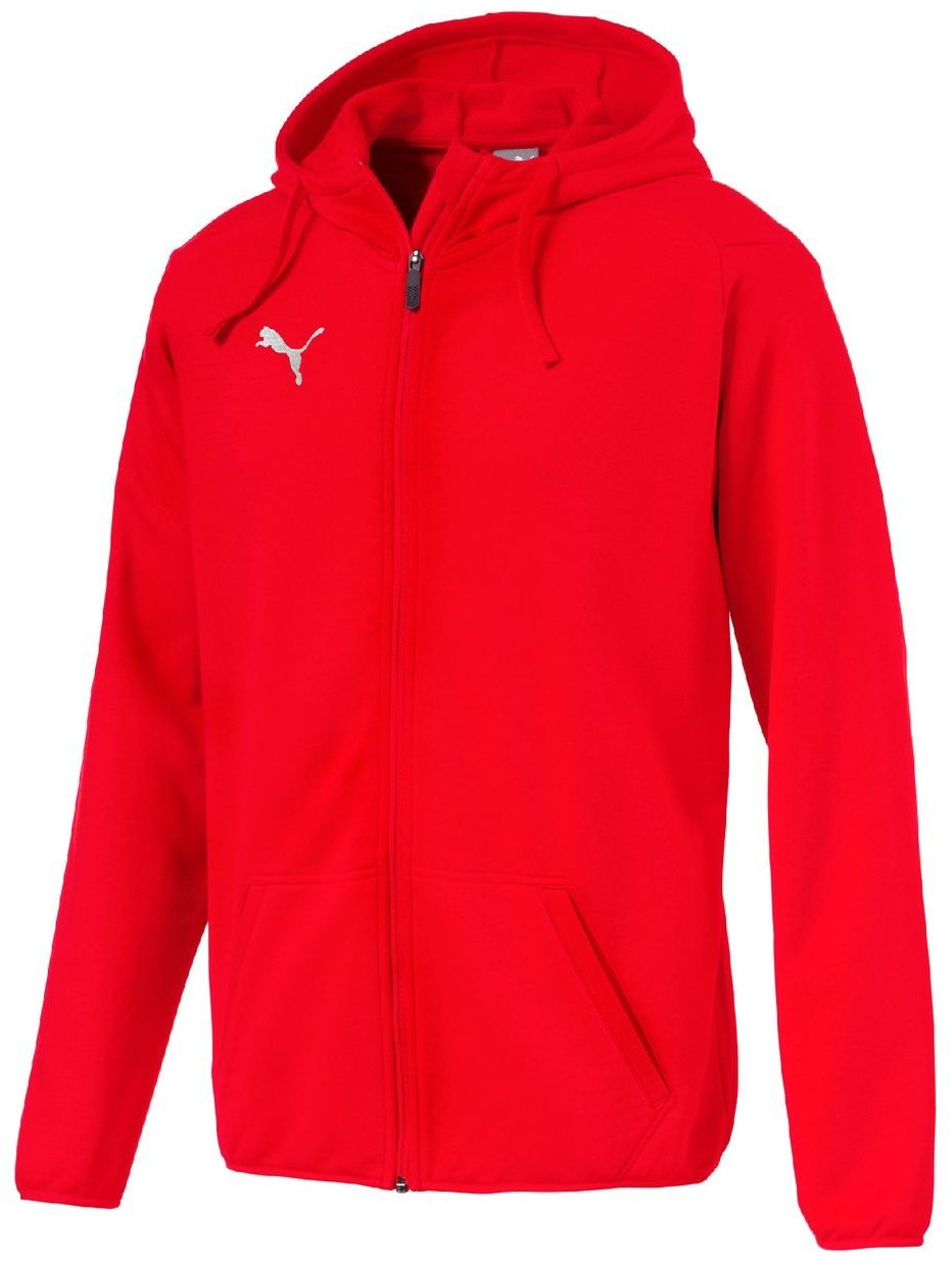 Puma Liga Casuals Hoody Jacket Men (655771) puma red puma white