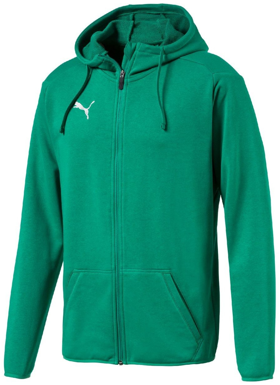 Puma Liga Casuals Hoody Jacket Men (655771) pepper green-puma white
