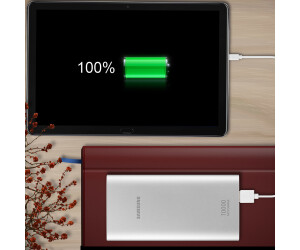 Samsung EB-P1100C 10000 mAh Silber ab 19,98