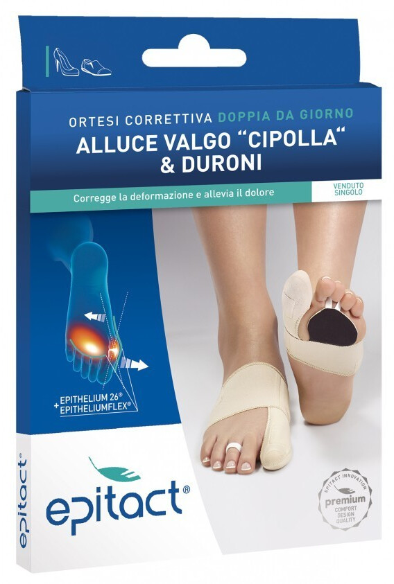 Epitact Hallux Valgus Corrective Ortheses Double Protection Left S