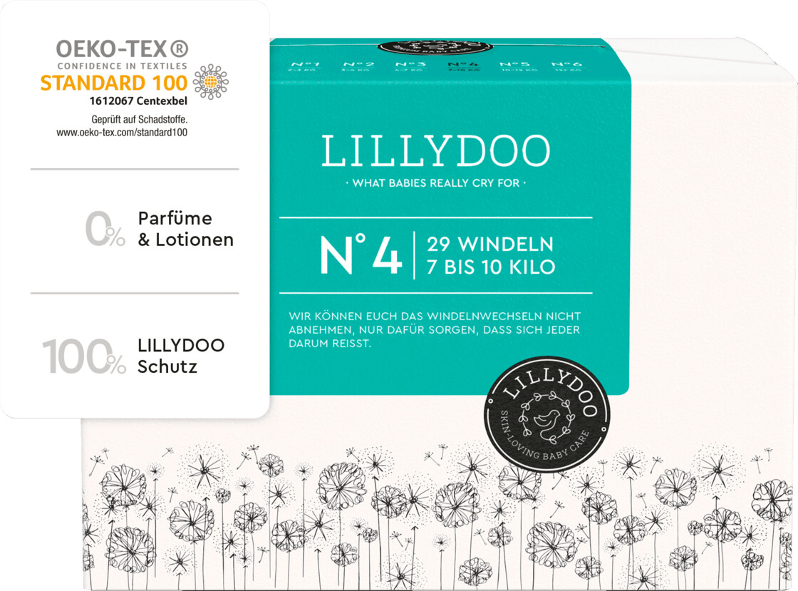 Lillydoo Nappies Size 4 (7-10 kg)