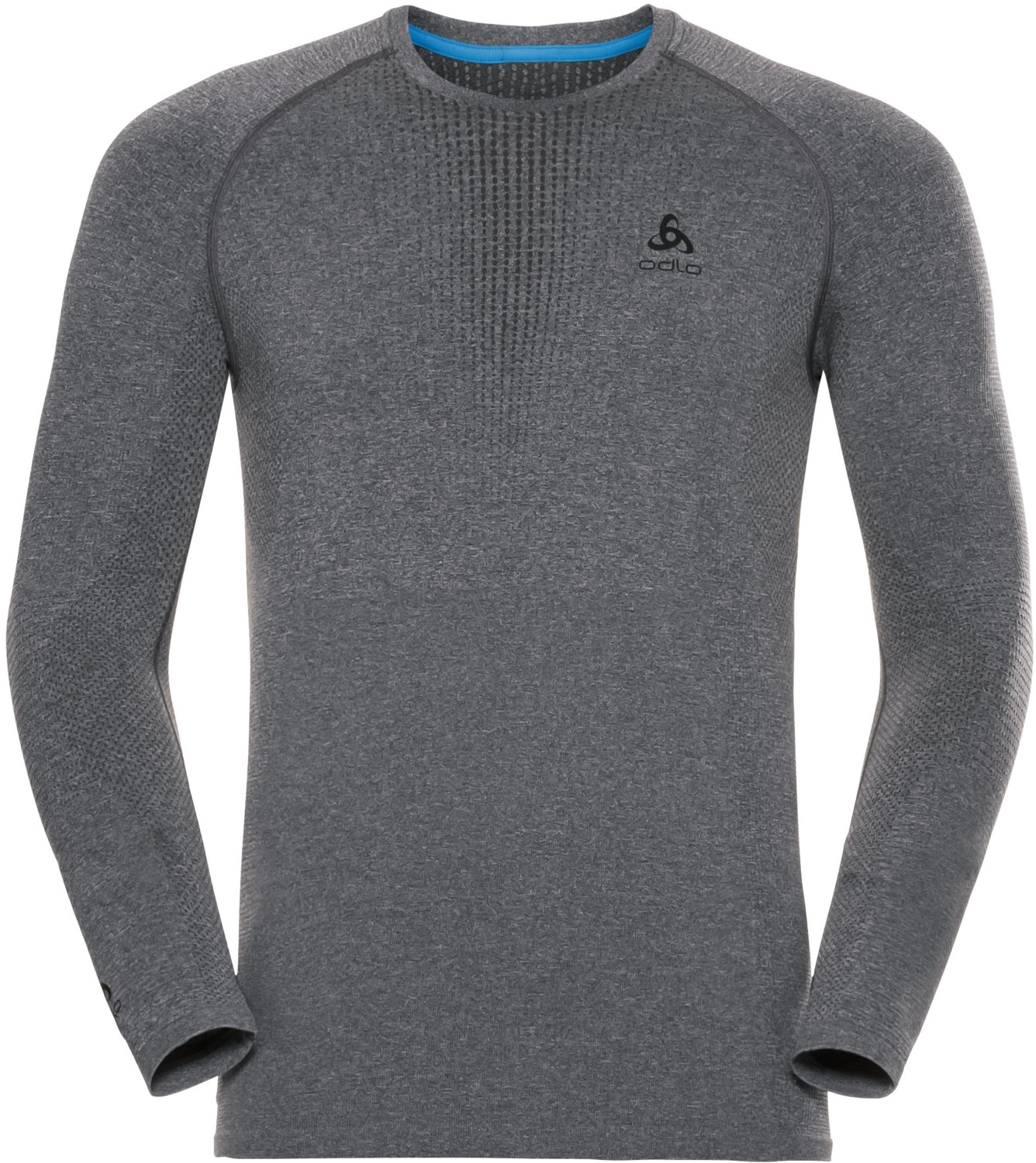 Odlo SUW Top Performance Warm LS Crew Neck Men grey melange/black