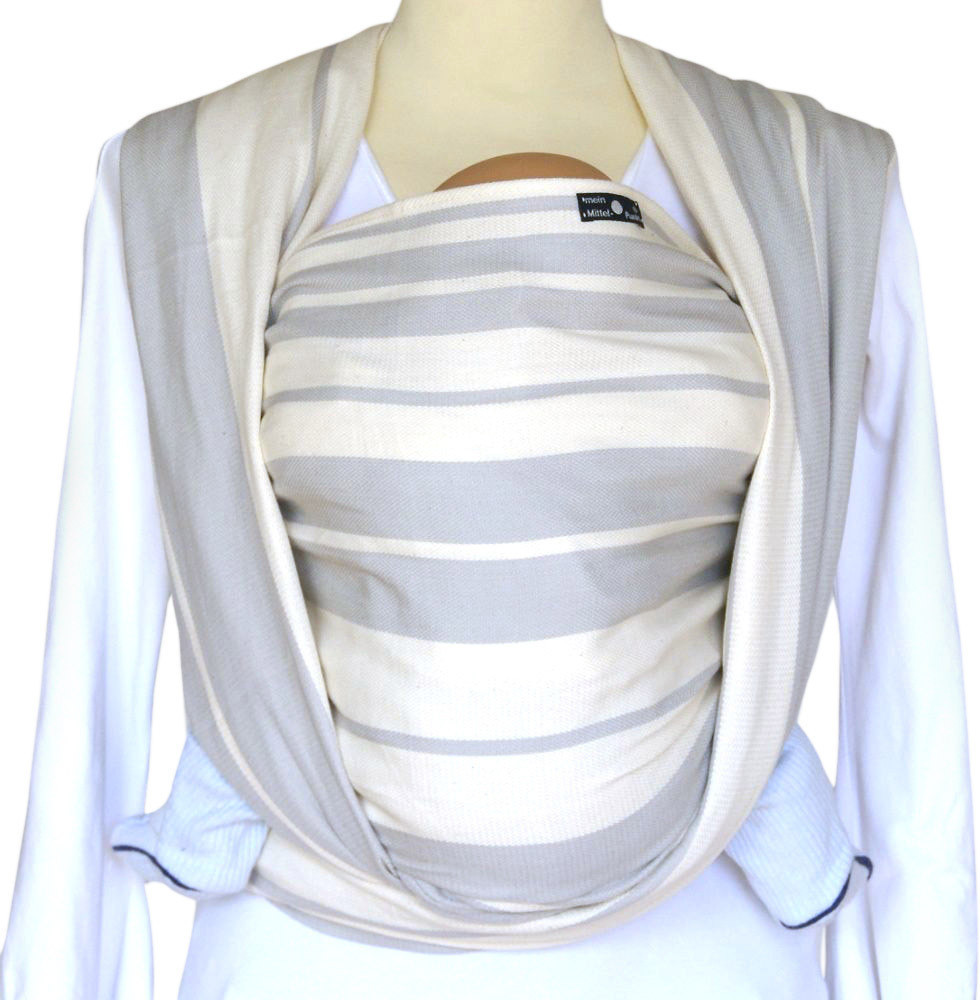Didymos Baby Sling Stripes size 6 - Standard Grey Nature