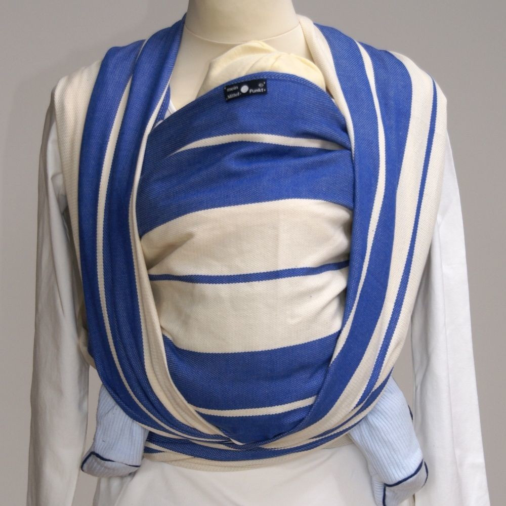 Didymos Baby Sling Stripes size 8 - Standard Blue Nature