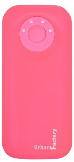 Urban Factory Batterie de secours 5600 mAh rose
