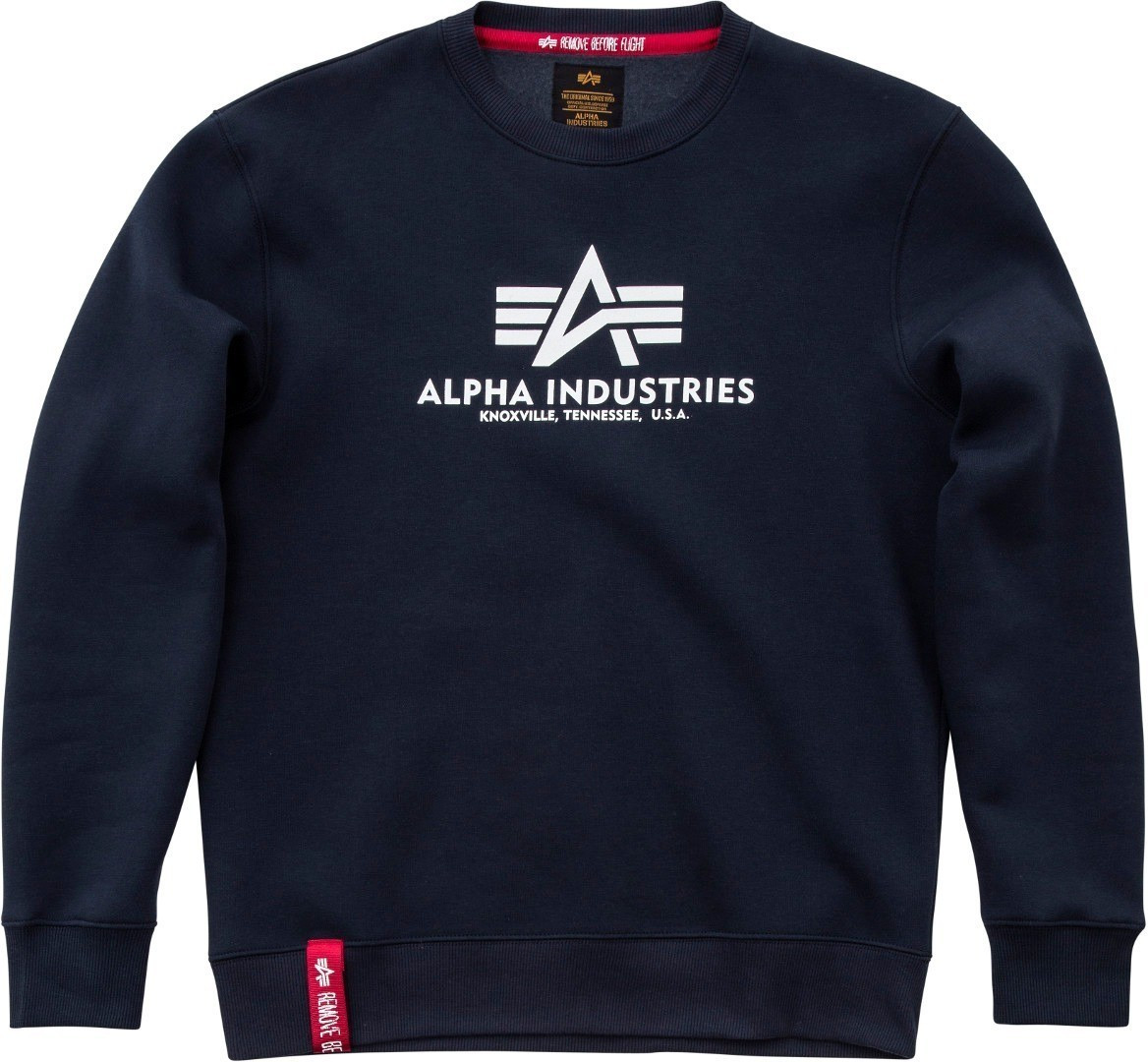 Alpha Industries Basic Sweater blue (178302-02)