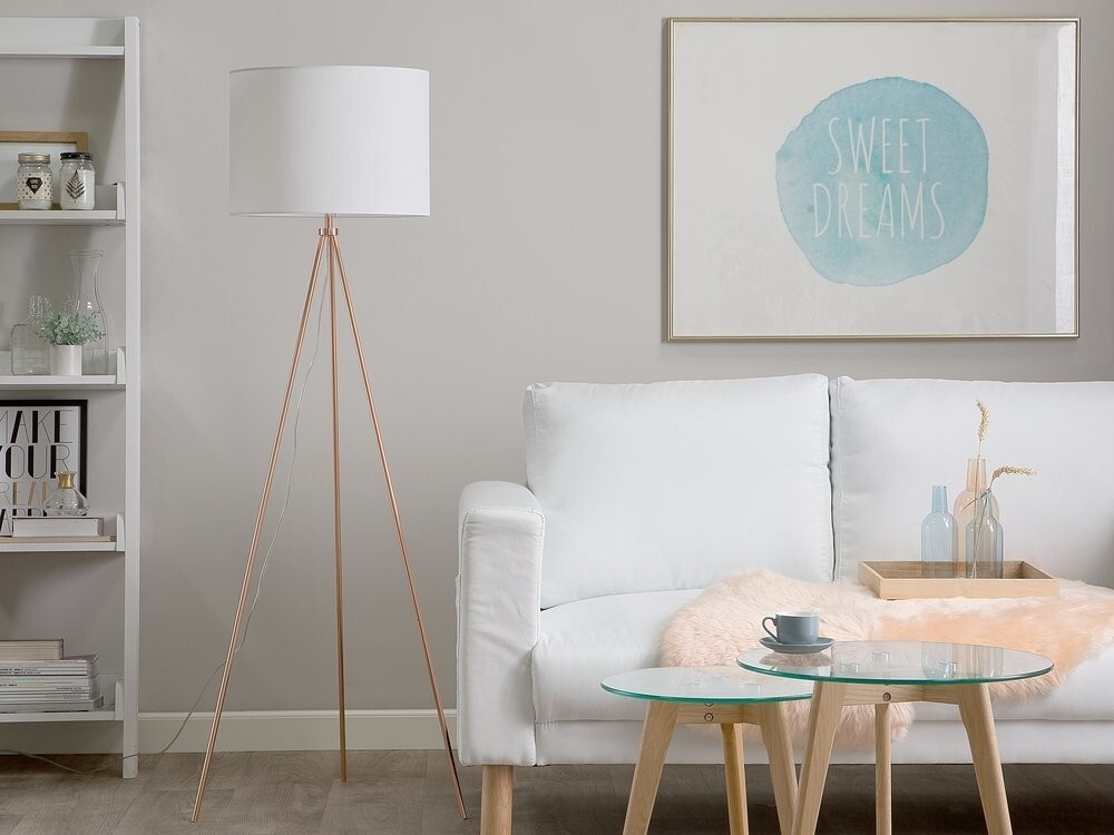 Beliani Vistula copper white