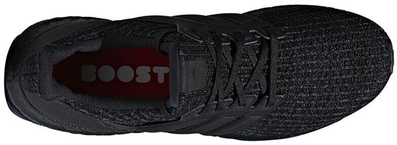 Adidas ultra boost 4.0 triple black active red outlet