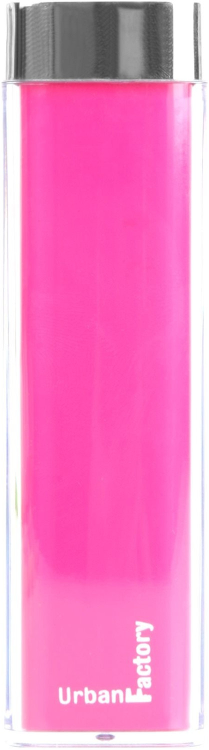 Urban Factory Batterie de secours Lipstick 2600 mAh fuchsia