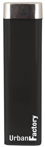Urban Factory Batterie de secours Lipstick 2600 mAh noir