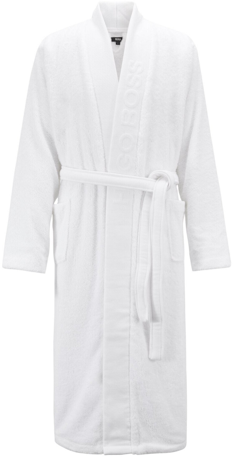 Boss Black Bathrobe Essential white