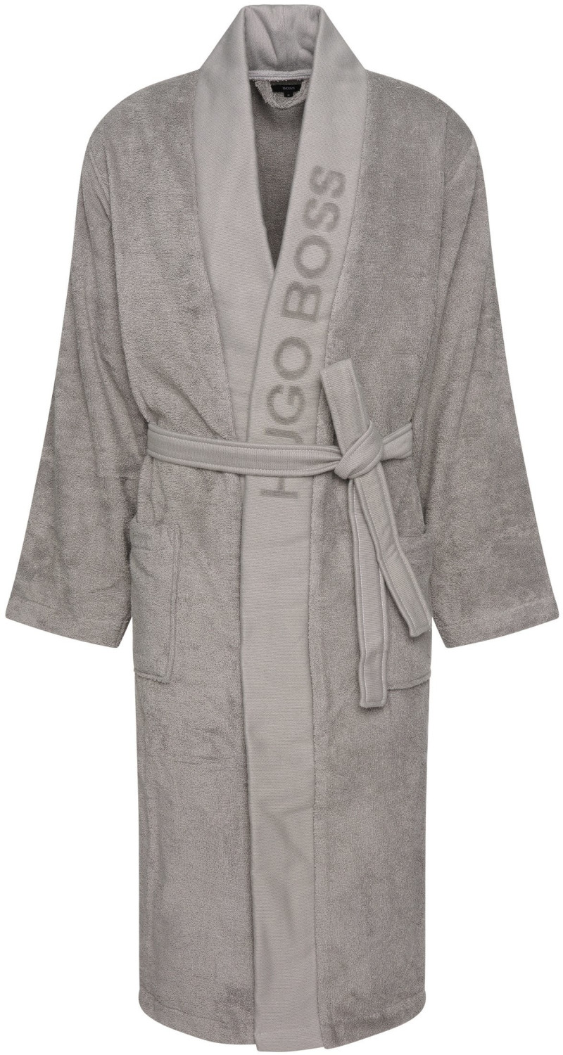 Hugo Boss Bathrobe Plain gray