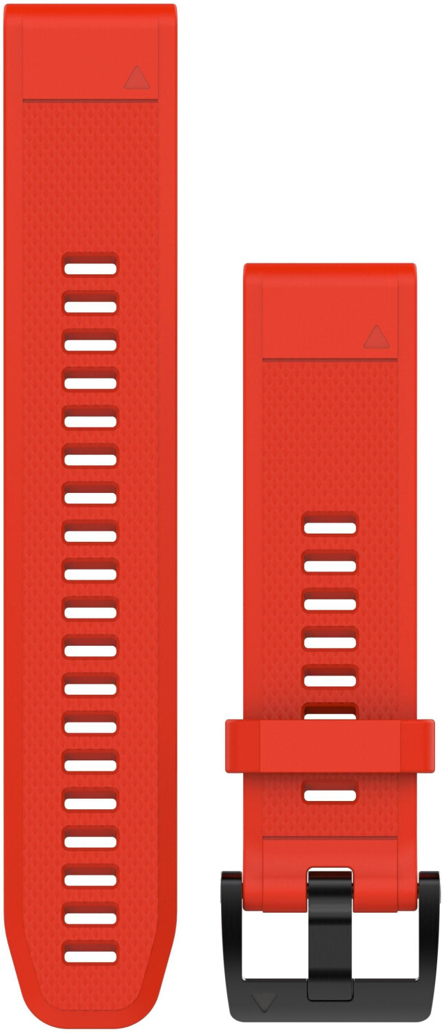 Garmin Bracelet QuickFit 22 mm silicone rouge