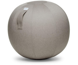 Rubinrot Gymnastikball Vluv Leiv Stoff-Sitzball Durchmesser 50-55 cm Ruby 