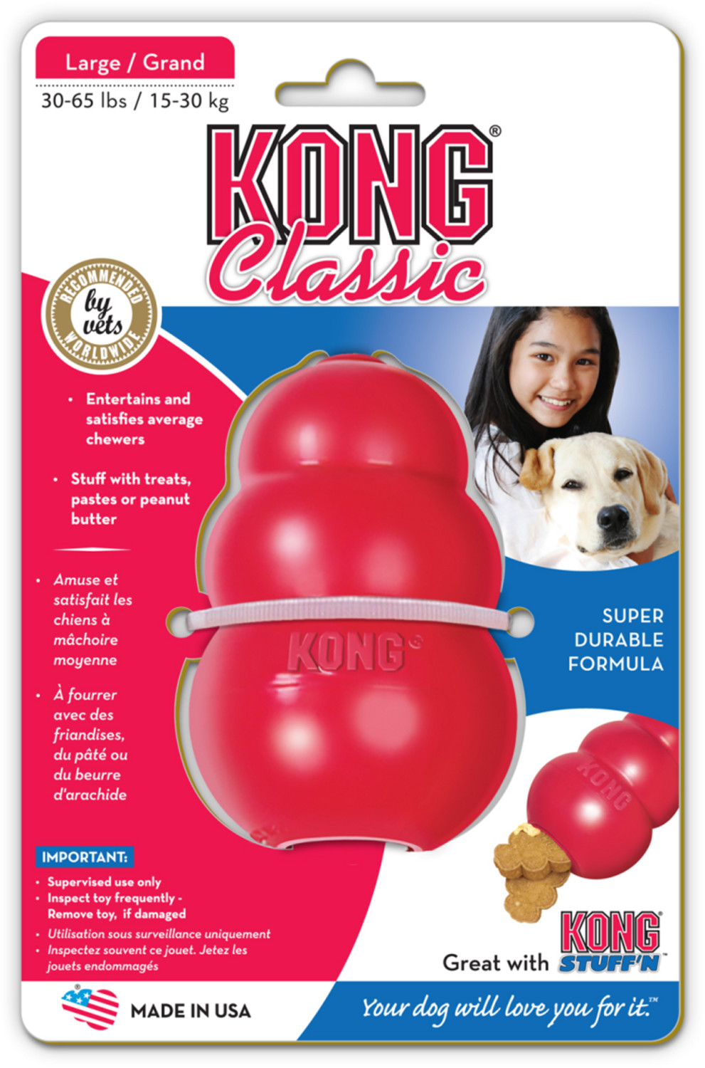 Buy Kong Classic L 10cm from 7.89 Today Best Deals on idealo